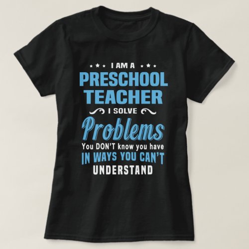 Preschool Teacher T_Shirt