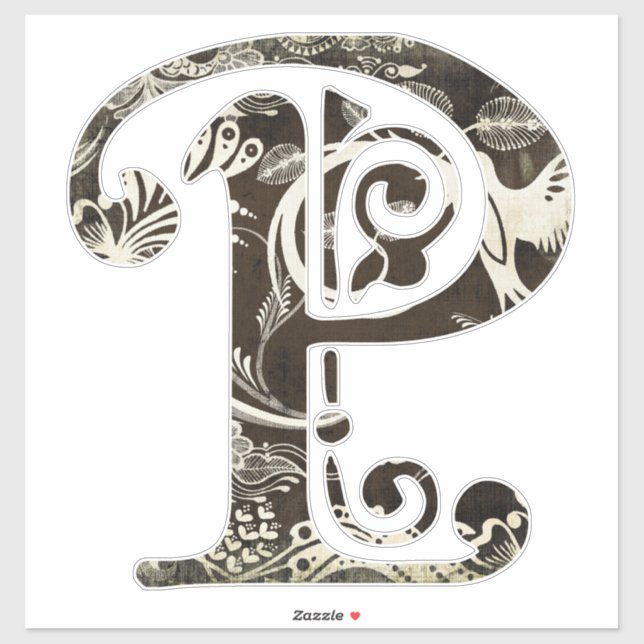 PRESCIOUSA -P- STICKER (Sheet)