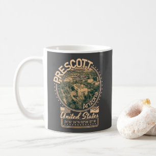 PRESCOTT ARIZONA - PRESCOTT COURTHOUSE SQUARE COFFEE MUG