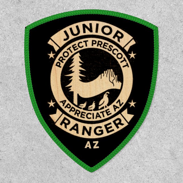 Prescott Junior Ranger Badge patch (Front)