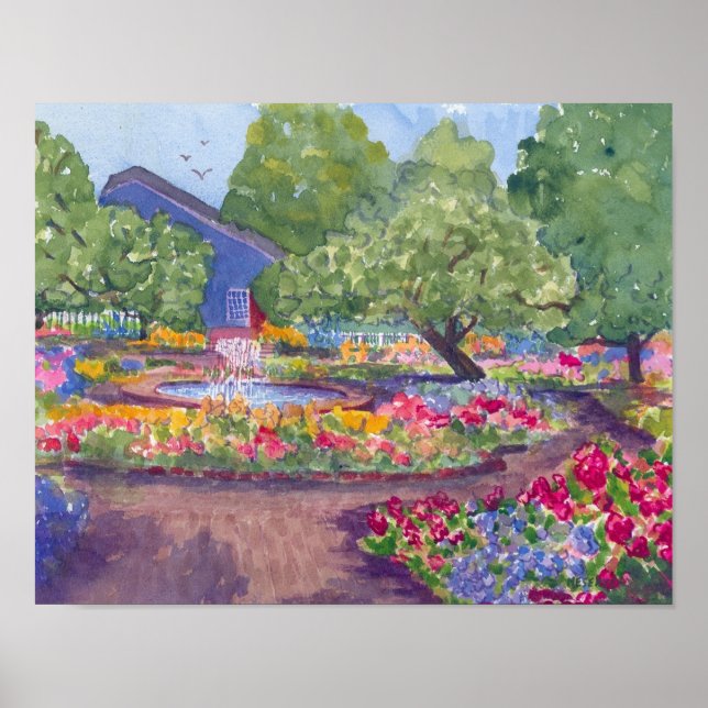 Prescott Park Portsmouth NH Poster (Front)