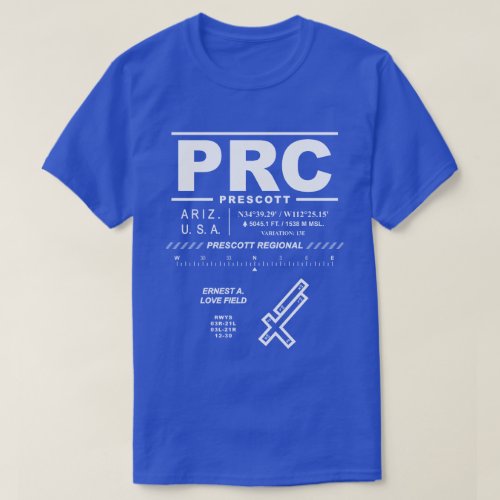 Prescott Regional Airport PRC T_Shirt