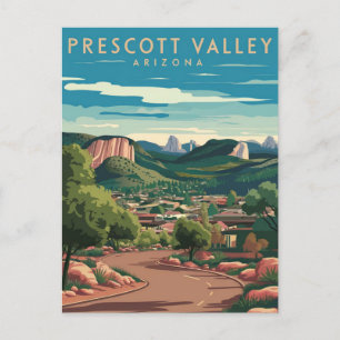 Prescott Valley, Arizona Postcard