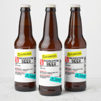 Prescription Beer Warning Label Funny Personalized