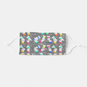 Prescription Bottles Grey Adult Cloth Face Mask (Front, Folded)