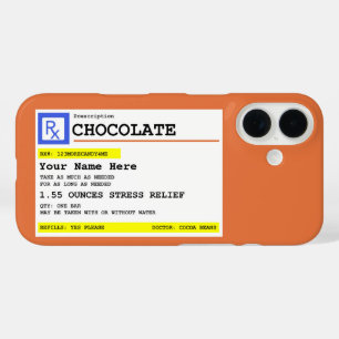 Prescription Chocolate Personalized   iPhone 16 Case