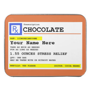 Prescription Chocolate Personalized Jigsaw Puzzle
