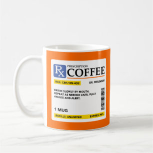 Prescription Coffee Coffee Mug
