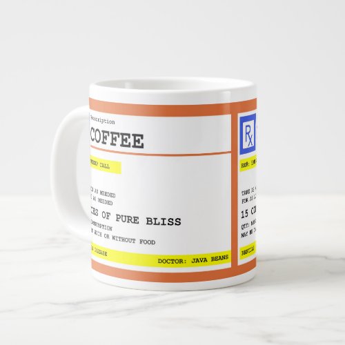 Prescription Coffee Jumbo Mug