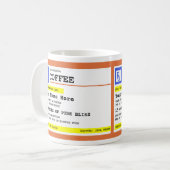 Prescription Coffee Personalized Coffee Mug (Front Left)