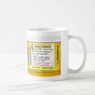 Prescription for Happiness Coffee Mug