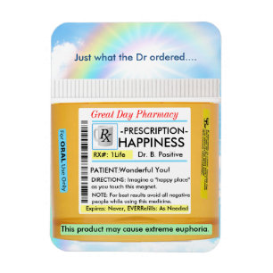 Prescription for Happiness Magnet