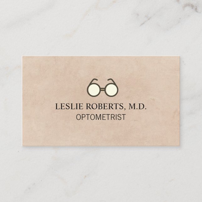 Prescription Glasses | Optometrist Business Card (Front)