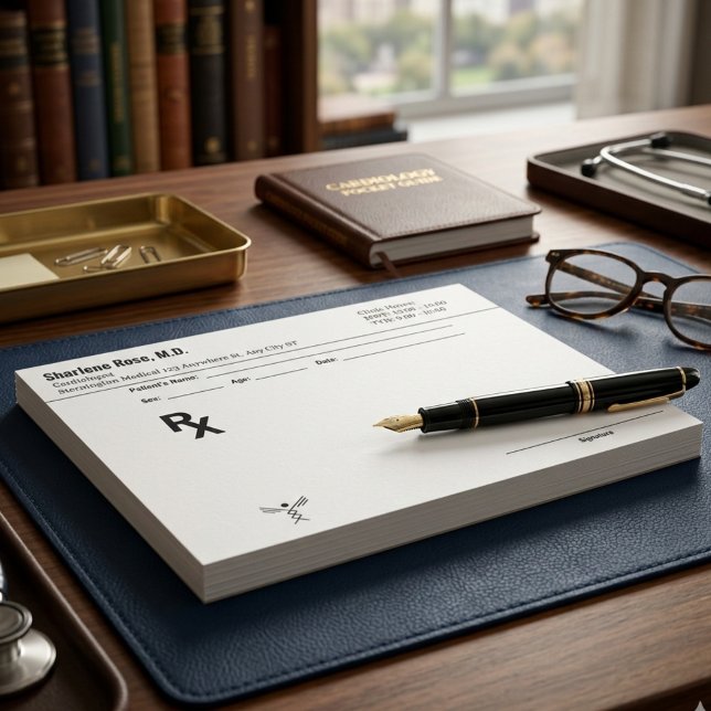 Prescription Notepad for Doctors and Medical Offic (Prescription Notepad for Doctors and Medical Offices -11" x 8.5" Notepad - 40 pages)