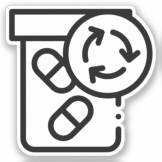 Prescription Refill Reminder Sticker