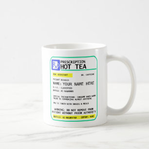 Prescription Tea Mug, funny mug