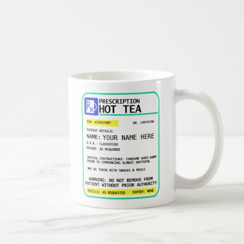 Prescription Tea Mug funny mug