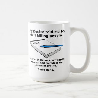 Prescription To Kill Funny Mug