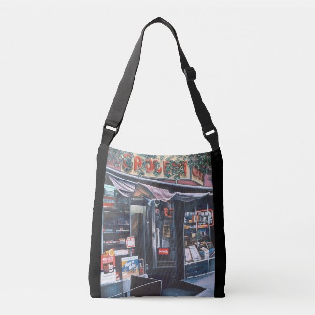 Present Day Look at a Tranquil Past Crossbody Bag (Front)