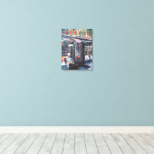 Present Day Look At Tranquil Past Canvas Print (Insitu(Wood Floor))