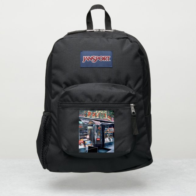 Present Day Look At Tranquil Past JanSport Backpack (Front)