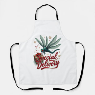 Present Delivery Dragonfly Apron