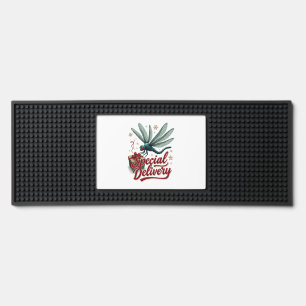 Present Delivery Dragonfly Bar Mat