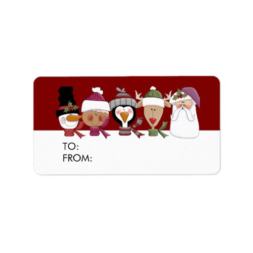 Present Gift Tags for the Holidays