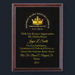 Present Glory Baptist Church Award Plaque<br><div class="desc">Present Glory Baptist Church Award Plaque</div>