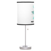 Present Is A Relative Concept Light Cone Physics Table Lamp (Left)