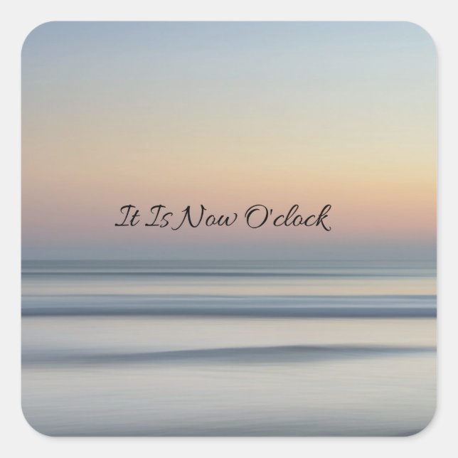 Present moment reminder sticker (Front)