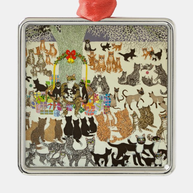 Present Time 2012 Metal Ornament (Front)