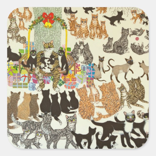 Present Time 2012 Square Sticker (Front)