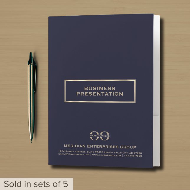 Presentation Folder Custom Logo (Creator Uploaded)