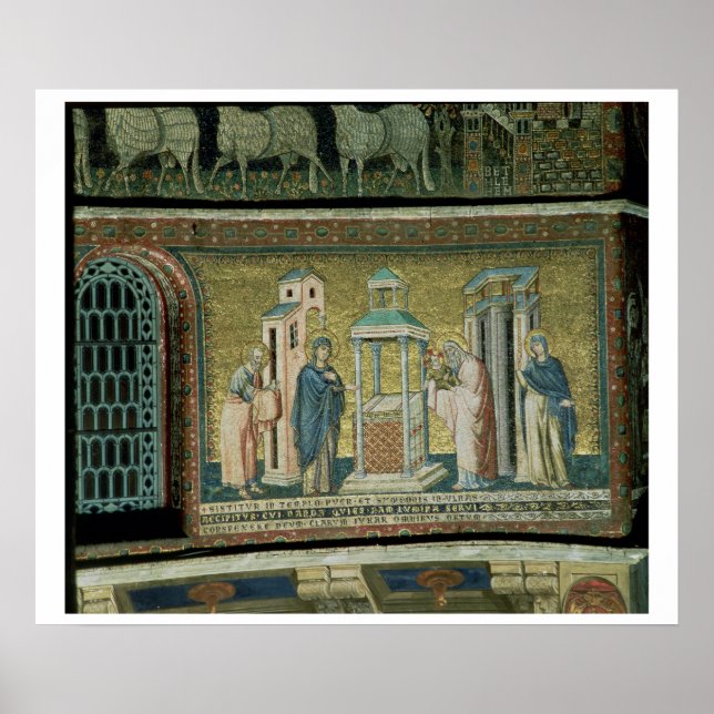 Presentation in the Temple, detail from the Story Poster (Front)