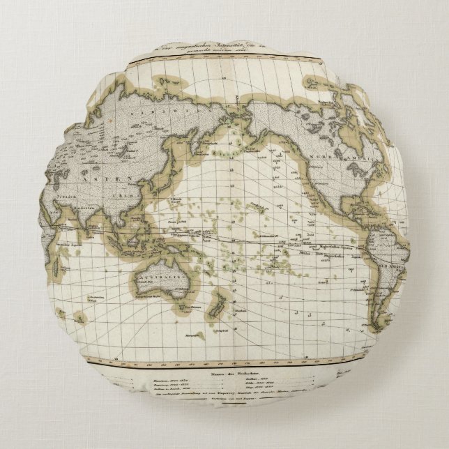 presentation isodynamic lines round pillow (Front)