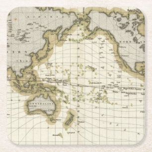 presentation isodynamic lines square paper coaster