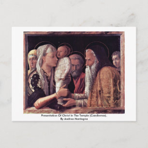 Presentation Of Christ In The Temple (Candlemas), Postcard