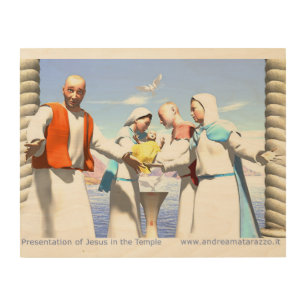 Presentation of Jesus in the Temple Wood Wall Art