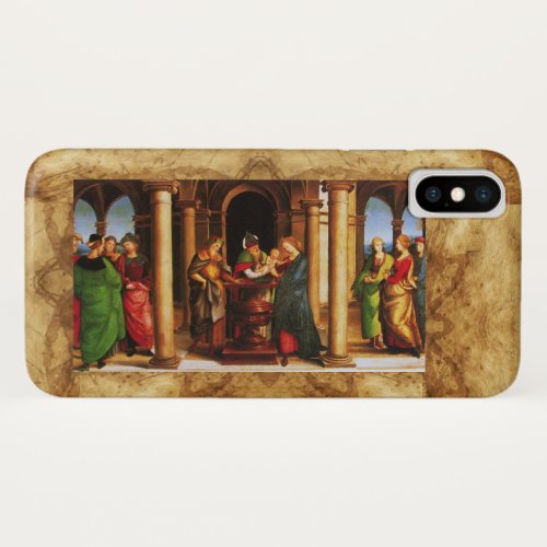 PRESENTATION OF JESUS TO THE TEMPLE iPhone X CASE