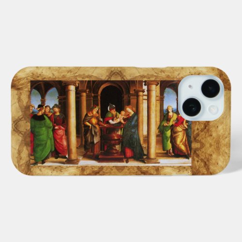 PRESENTATION OF JESUS TO THE TEMPLE iPhone 15 CASE