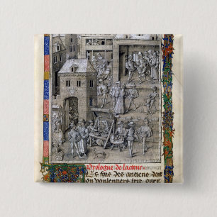 Presentation of the book to Philippe Le Bon Button