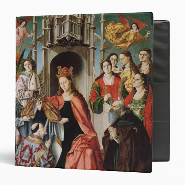 Presentation of the Chasuble to St. Ildefonso 3 Ring Binder (Front/Inside)