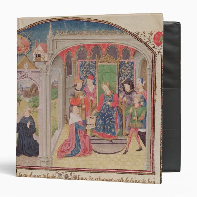 Presentation of The Ethics to the King Binder (Front/Inside)
