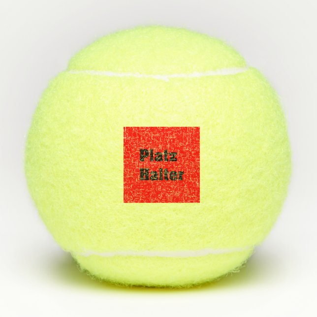 presentation tennis balls (Front)