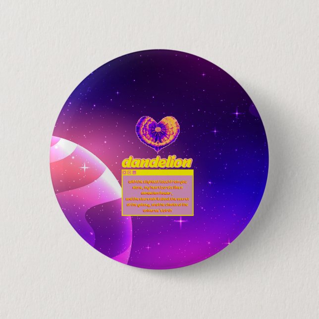 Presentation : The effect of love in the big bang Button (Front)