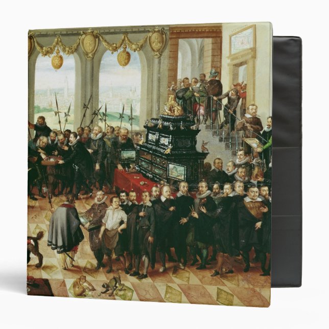 Presentation to Duke Phillip II 3 Ring Binder (Front/Inside)