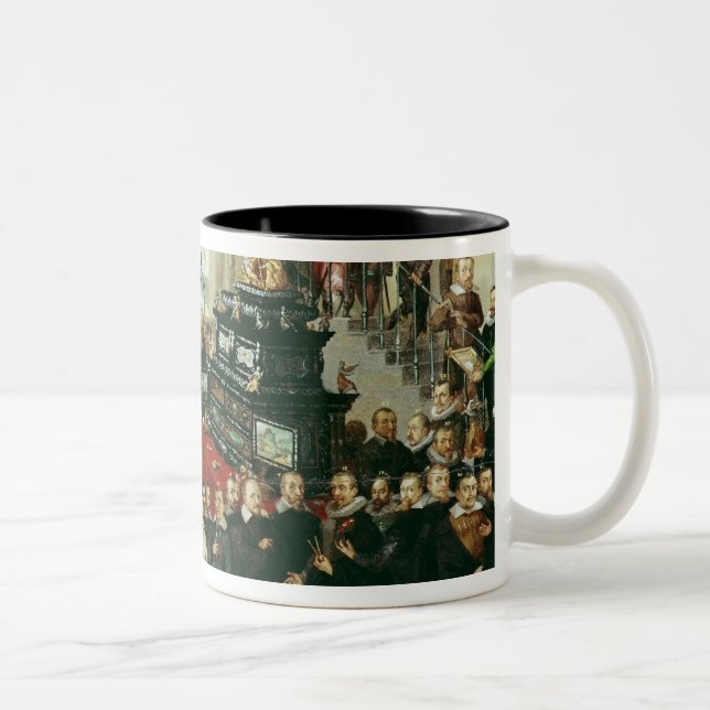Presentation to Duke Phillip II Two-Tone Coffee Mug (Right)