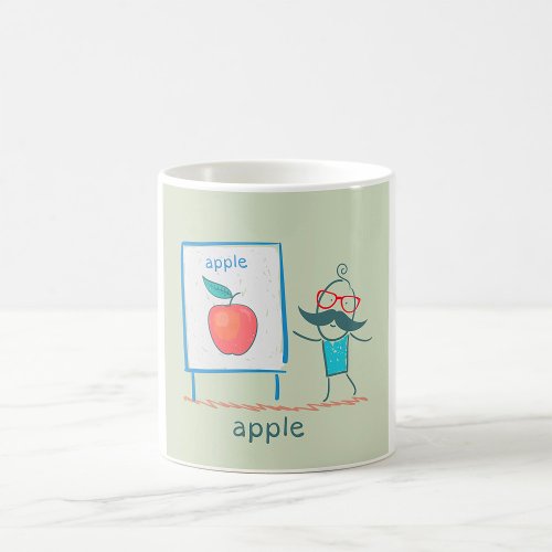 Presenting An Apple Coffee Mug