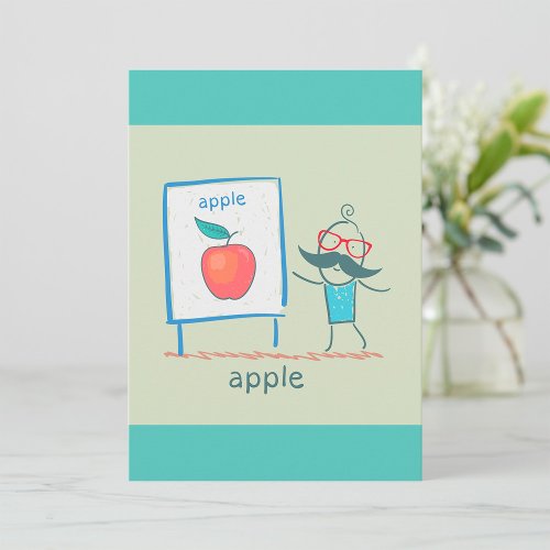 Presenting An Apple Invitation